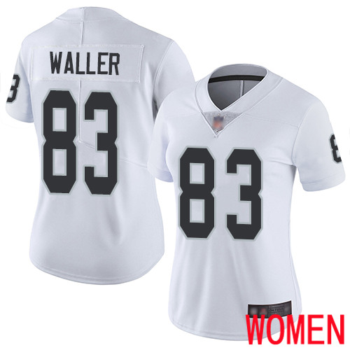 Oakland Raiders Limited White Women Darren Waller Road Jersey NFL Football #83 Vapor Untouchable Jersey